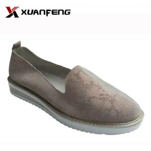 Popular Women′s Genuine Leather Comfortable Leisure Casual Shoes